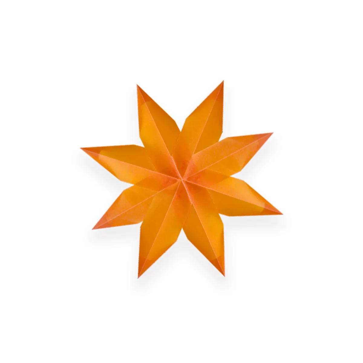 URSUS Window Star Folding Paper with Instructions - 80 Sheets 6x16cm, 5 Designs - Christmas - Image 3