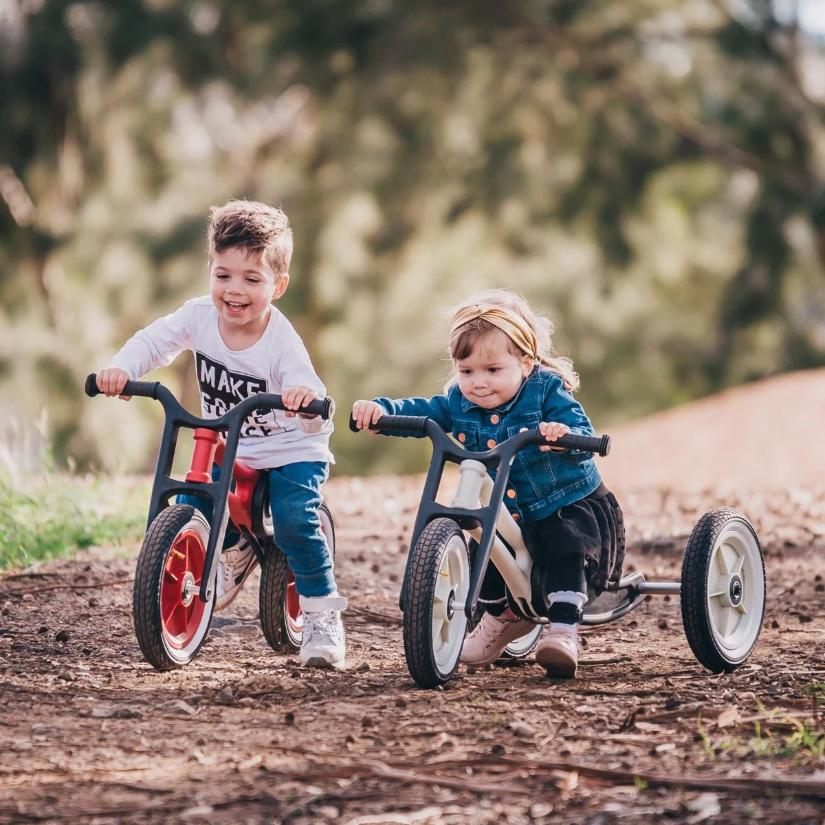 Wishbone Balance Bike & Tricycle 3 in 1 - RE2 Recycled, Durable Plastic - Image 14