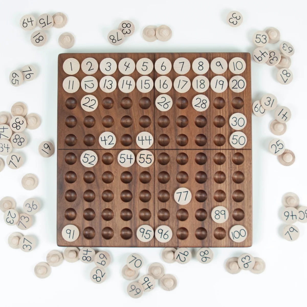 From Jennifer Hundred Frame with Wool Balls - Image 27