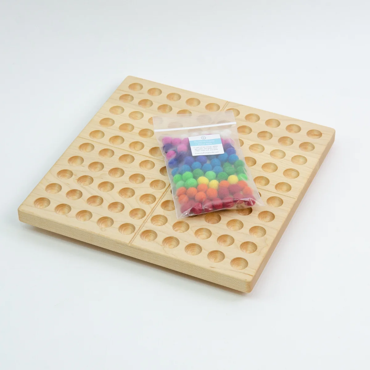 From Jennifer Hundred Frame with Wool Balls - Image 8