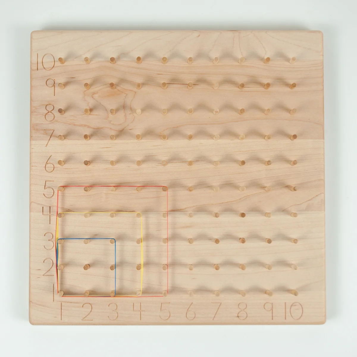 From Jennifer Multiplication Hundred Geoboard Maple - Image 3