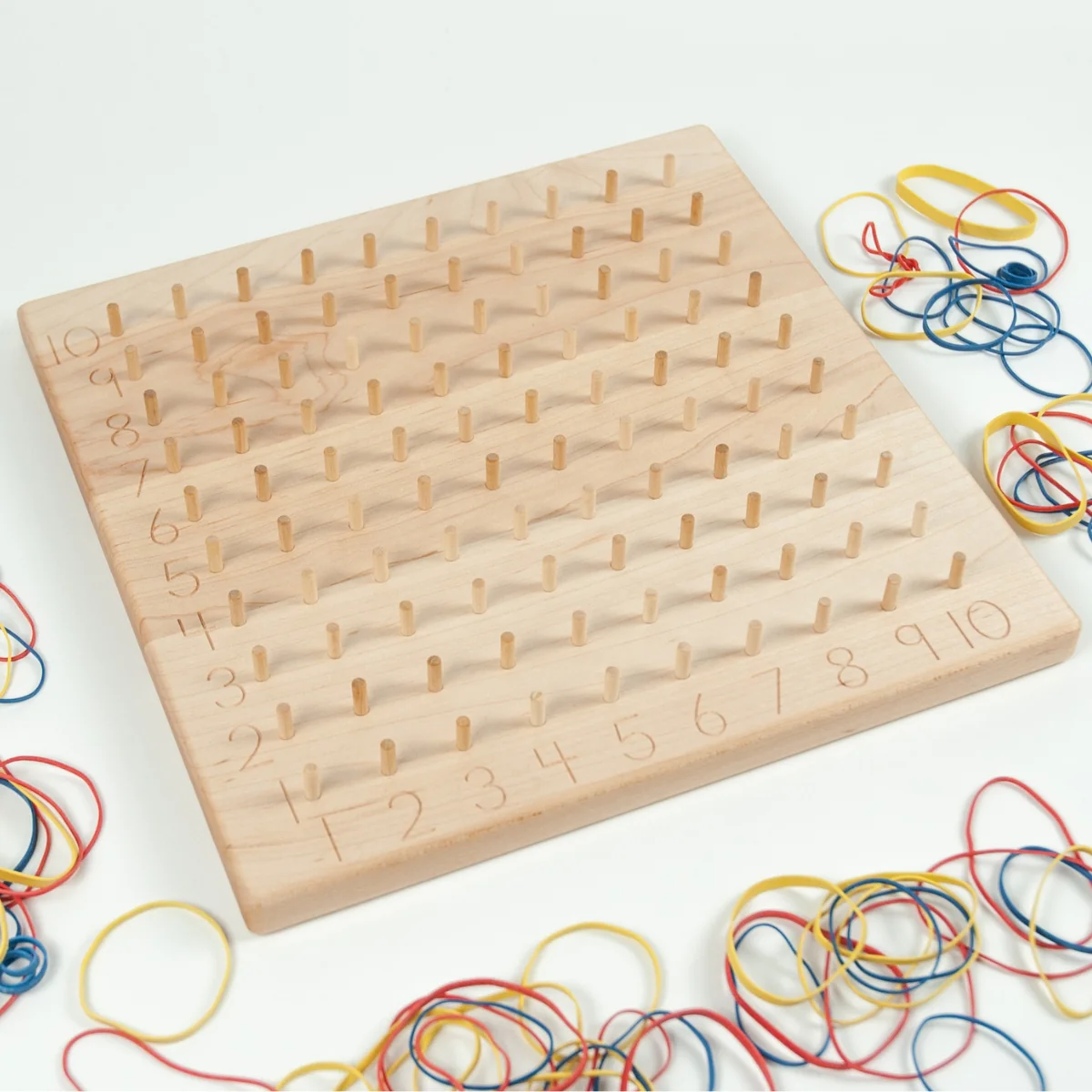 From Jennifer Multiplication Hundred Geoboard Maple - Image 5