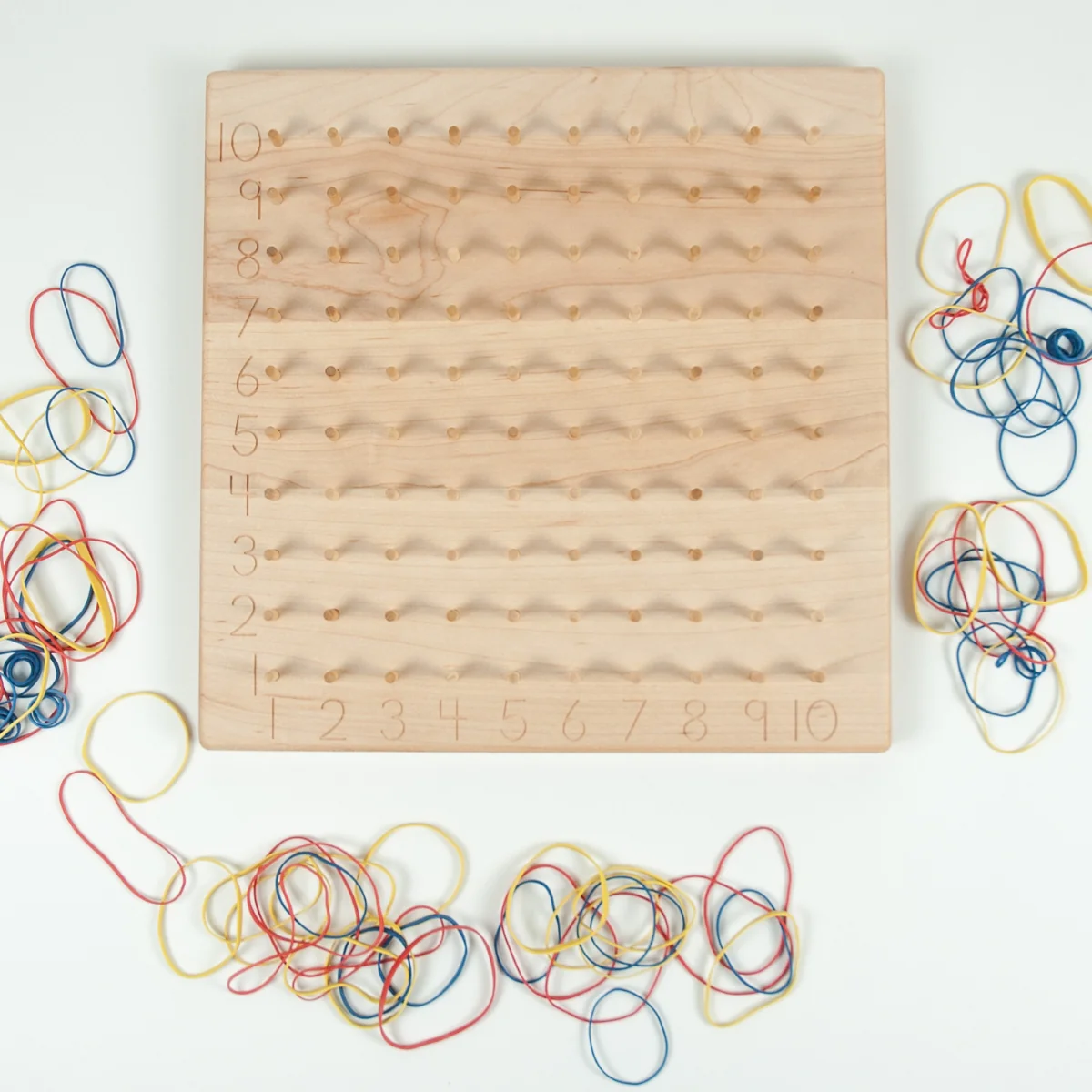 From Jennifer Multiplication Hundred Geoboard Maple - Image 6