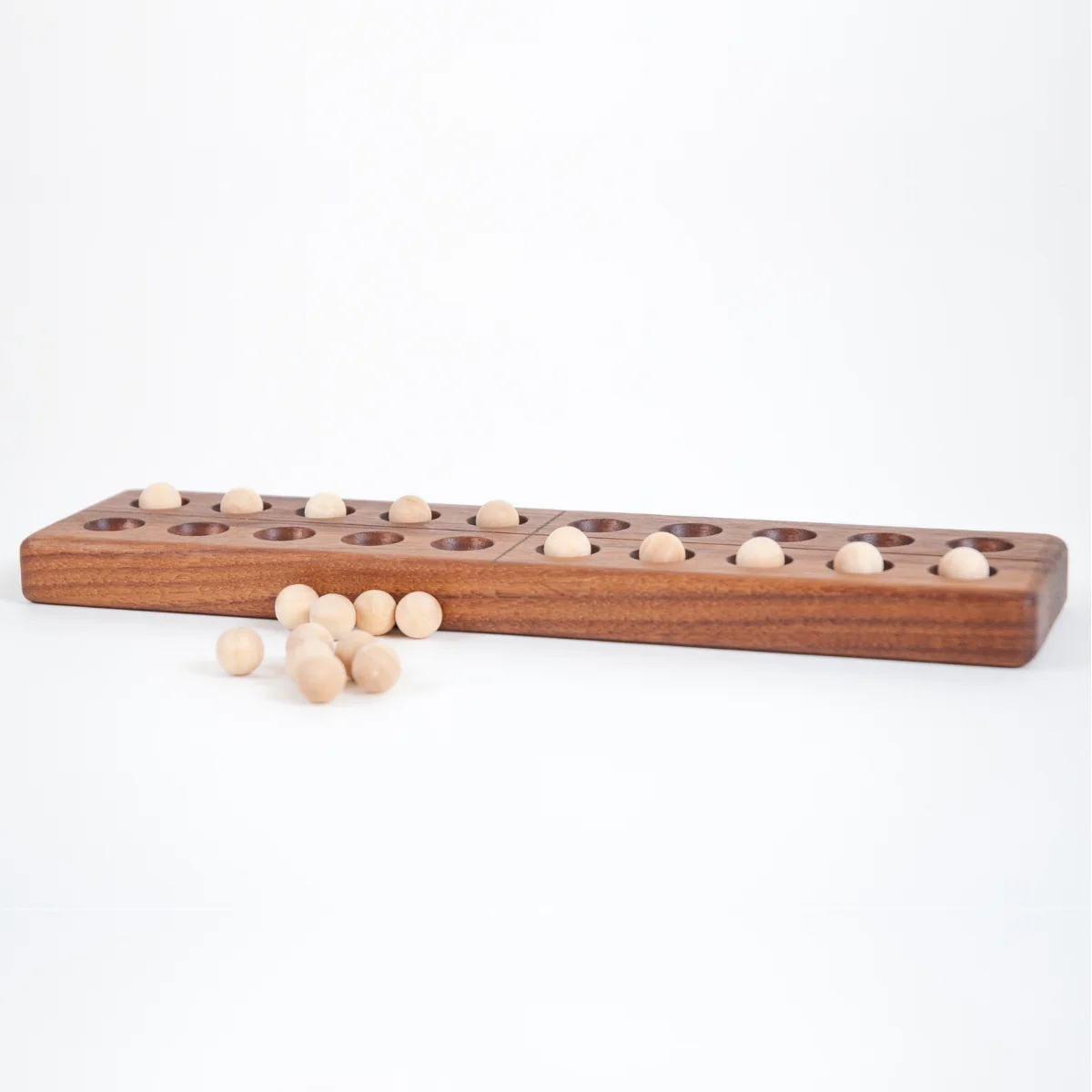 From Jennifer Twenty Frame with Wooden Balls Walnut - Image 11