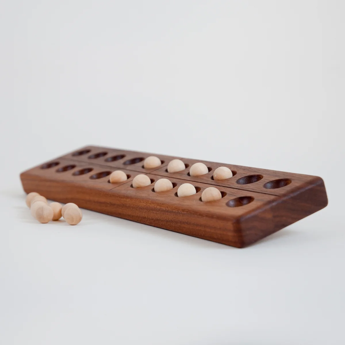 From Jennifer Twenty Frame with Wooden Balls Walnut - Image 9